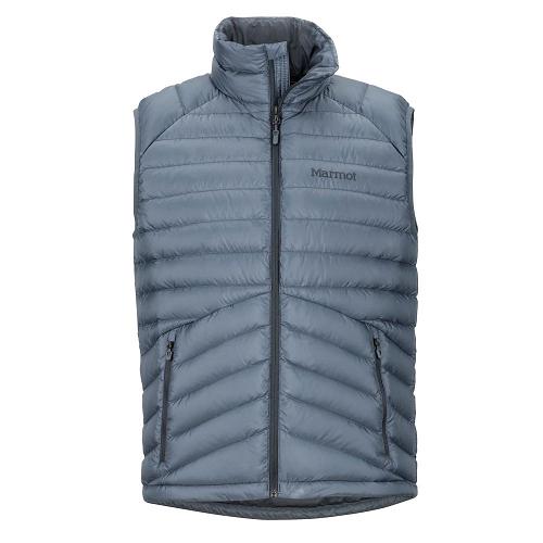 Marmot Highlander Jackets - Mens Vest Grey CA1208634 Canada